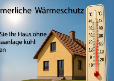 Effektiver sommerlicher Wärmeschutz leicht