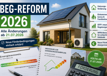 BEG-Reform 2026 – Alle wichtigen Änderungen einfach erklärt